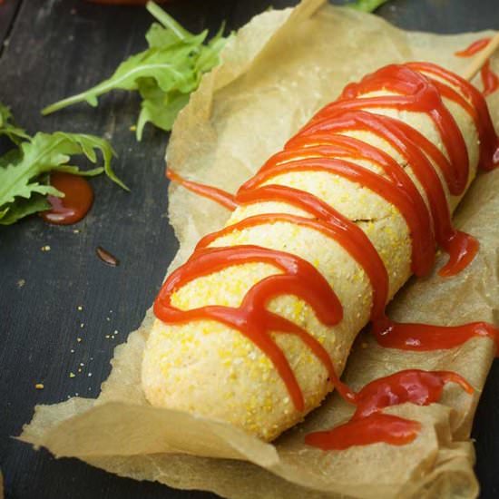 Vegan Corndogs - Recipe photo by gourmandelle