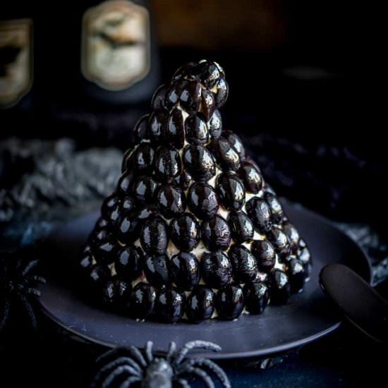 Witches Hat Cheese Ball - Recipe photo by sprinkles and sprouts