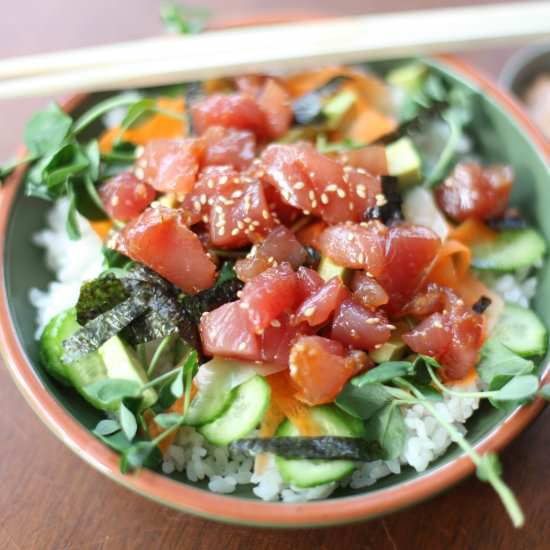 Poke Bowls - Recipe photo by MyTastyTrials