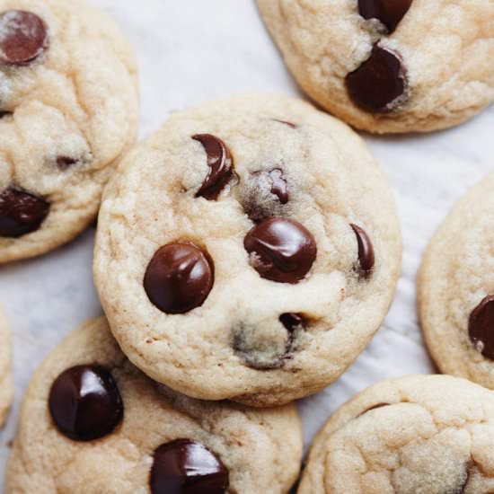 Ghirardelli Chocolate Chip Cookies - Recipe photo by asimplepalate