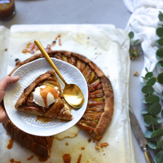 Apple galette - Recipe photo by Bibbyskitchenat36