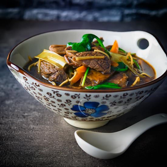 Beef Noodle Soup - Recipe photo by Brian Jones