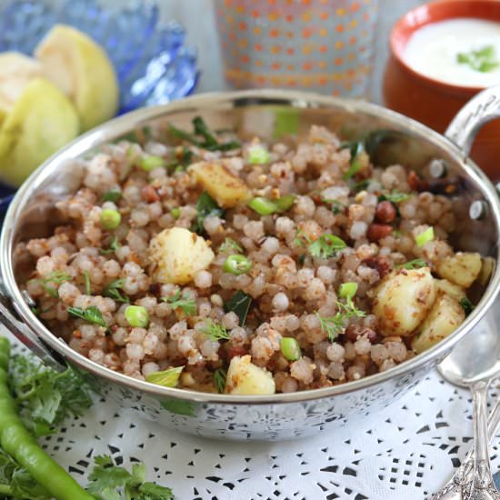 Sabudanyachi Khichadi - Recipe photo by Masalachilli