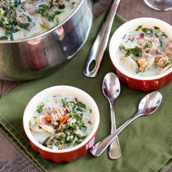 Low Carb Zuppa Toscana - Recipe photo by littlebitrecipes