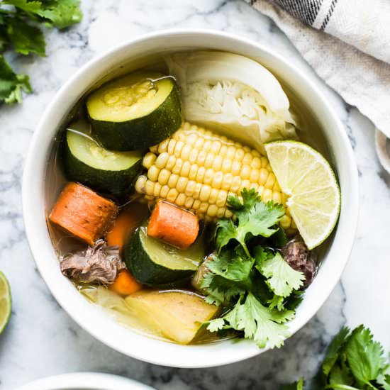 Caldo de Res - Recipe photo by isabeleats