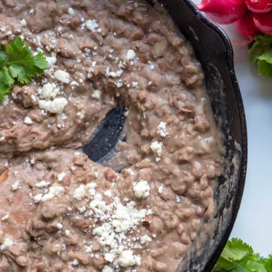 Authentic Refried Beans - Recipe photo by keviniscooking