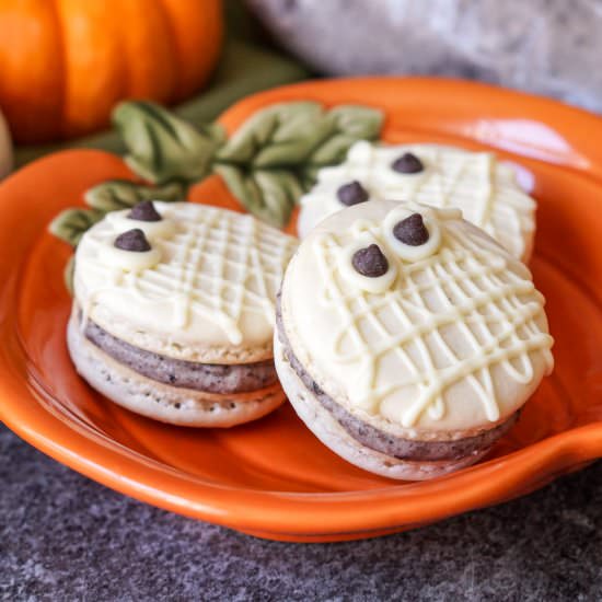 Mummy Macarons - Recipe photo by TaraMar