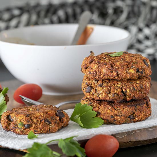 Black Bean Burgers - Recipe photo by karenluvslife