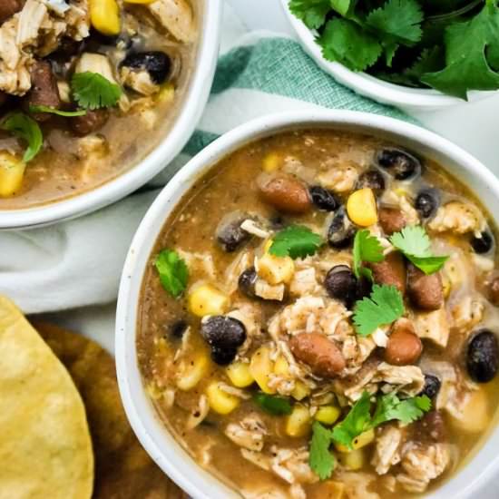 Weight Watchers Taco Soup - Recipe photo by SlenderKitchen