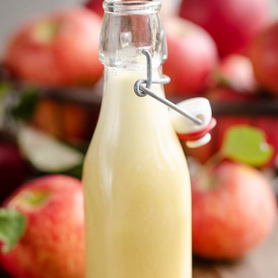 Light Apple Cider Vinaigrette - Recipe photo by The Creative Bite
