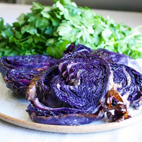 Simple Roasted Cabbage - Recipe photo by A Little and A Lot