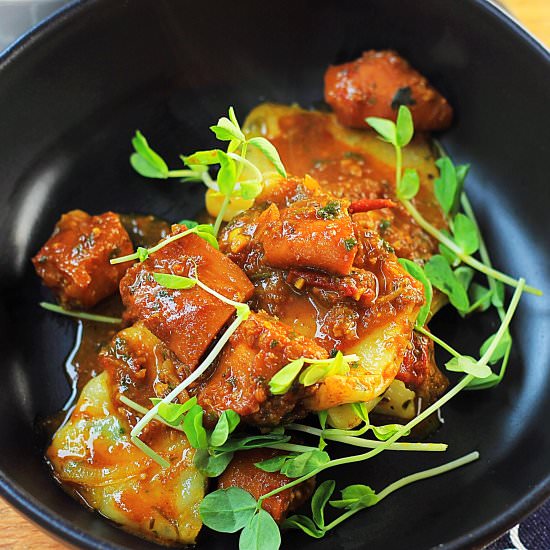 Curry stew conch - Recipe photo by tastesspicy