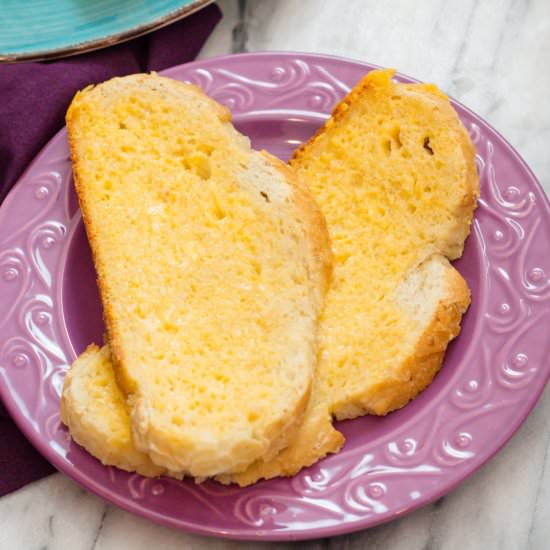 3 Ingredient Cheese Bread - Recipe photo by Devour Dinner