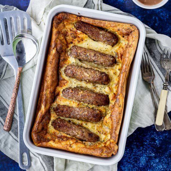 Vegetarian Toad in the Hole - Recipe photo by TheCookReport