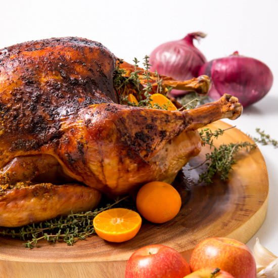 Anise and thyme roasted turkey - Recipe photo by thanksgiving