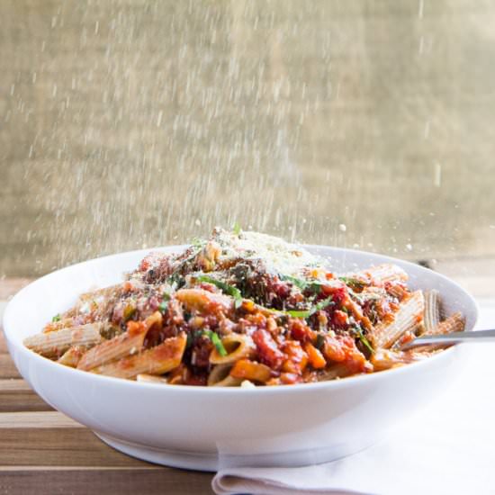 Mega Veggie Pasta Sauce - Recipe photo by Spoonwithme