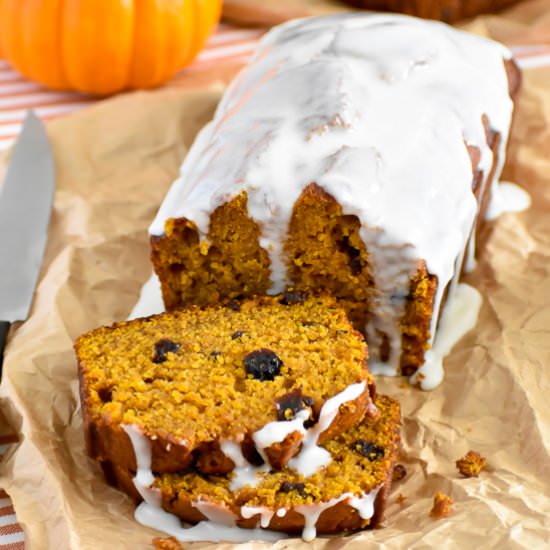 Rum Raisin Pumpkin Bread - Recipe photo by casablancacooks
