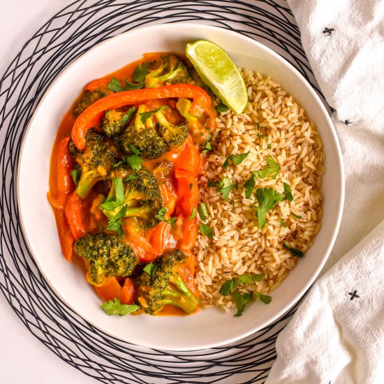 Butternut Thai Red Curry - Recipe photo by ibroughtbread