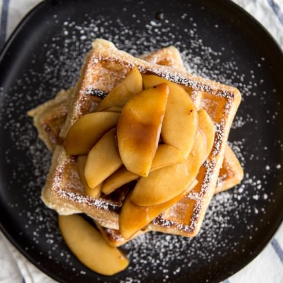 Sautéed Apples - Recipe photo by SundaySupper