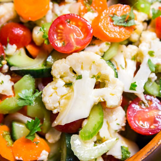 Marinated Vegetable Salad - Recipe photo by Thelifejolie