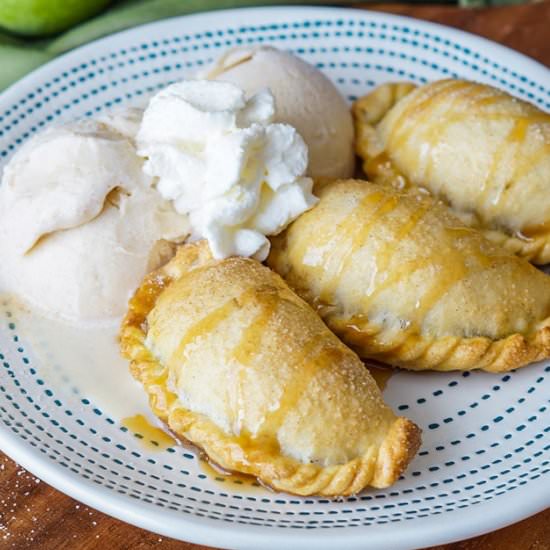 Caramel Apple Empanadas - Recipe photo by SundaySupper