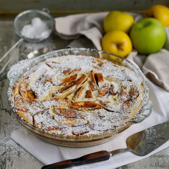 Apple and cinnamon clafoutis - Recipe photo by vanillafrost4