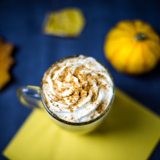 Healthy Keto Pumpkin Spice Latte - Recipe photo by lowcarbspark