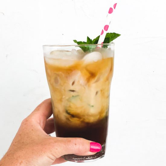 Easy Mint Cold Brew - Recipe photo by Fueling a Southern Soul