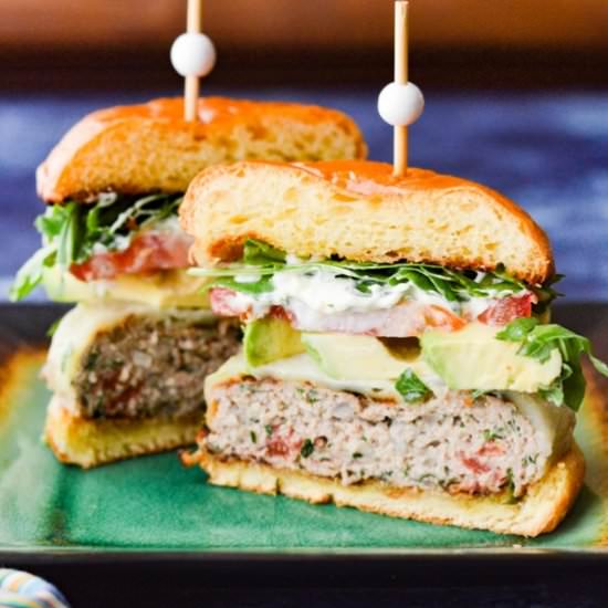 Juicy Turkey Burgers - Recipe photo by linger
