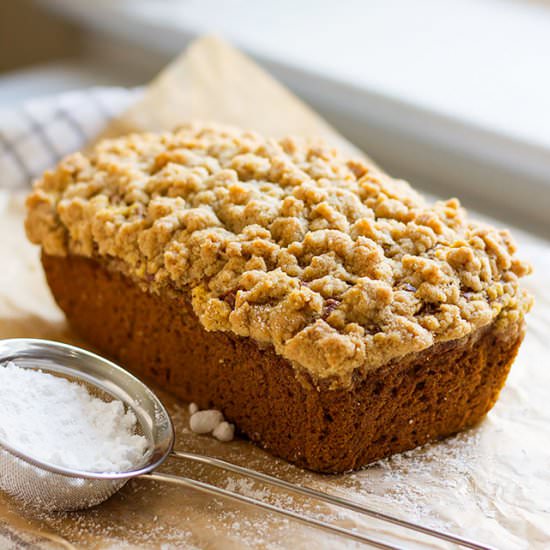 Pumpkin Crumb Cake - Recipe photo by MunatyCooking