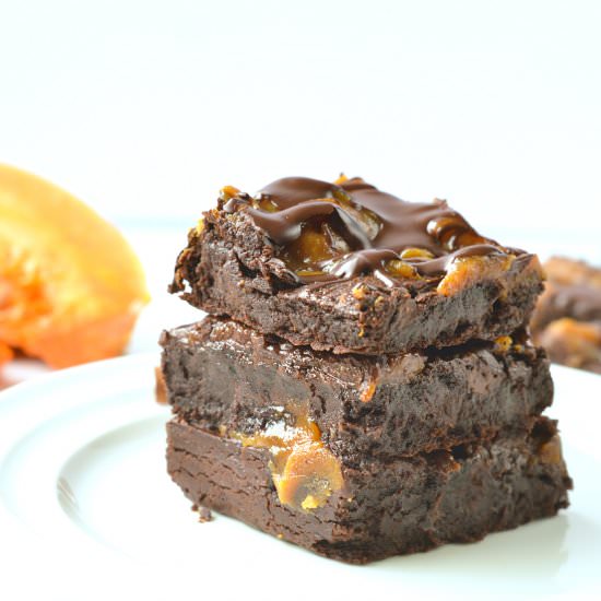Paleo Pumpkin Brownies - Recipe photo by sweetashoneynz