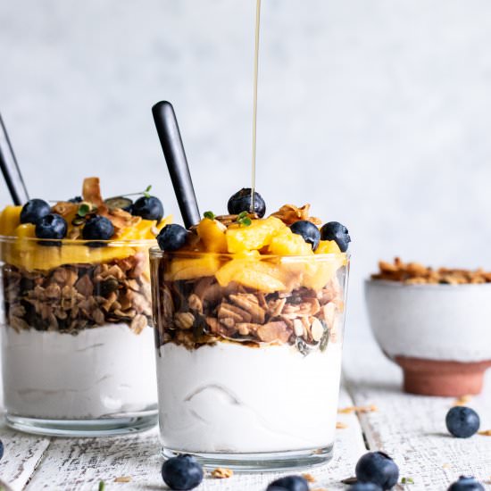 Vanilla Maple and Almond Granola - Recipe photo by sarahbellnutrition