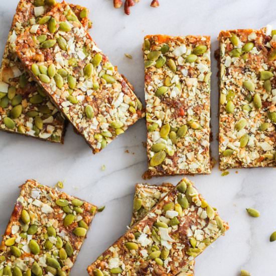 Sweet Potato Energy Bars - Recipe photo by gratefulgrazer