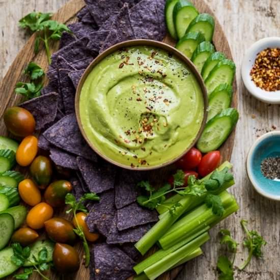 Creamy Avocado Dip and Dressing - Recipe photo by White On Rice Couple