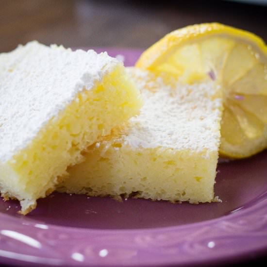 2 Ingredient Lemon Bars - Recipe photo by Devour Dinner