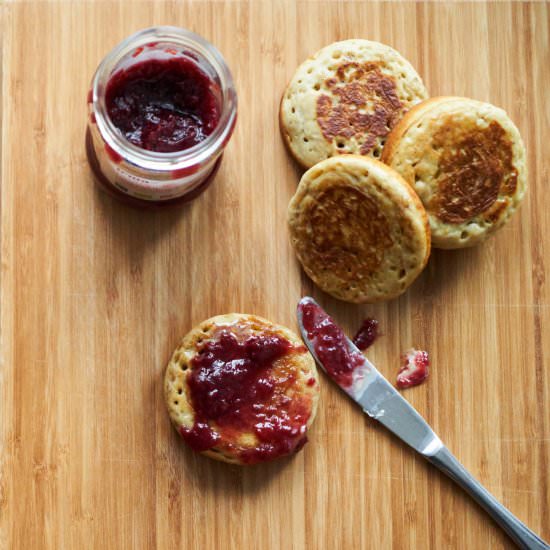 Sourdough Crumpets - Recipe photo by In Carinas Kitchen