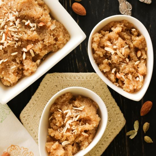Sooji Halwa - Recipe photo by MyWeekendKitchen