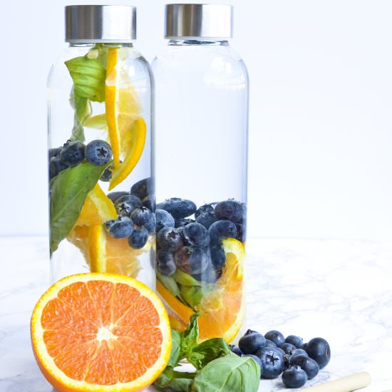 Blueberry Detox Water - Recipe photo by livingfreshdaily