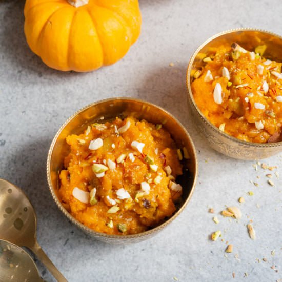Coconut Pumpkin Halwa - Recipe photo by pipingpotcurry