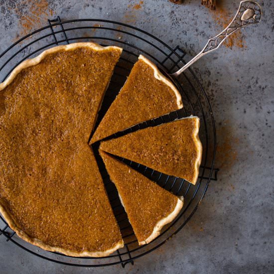 Vegan Pumpkin Pie - Recipe photo by Vanillacrunnch