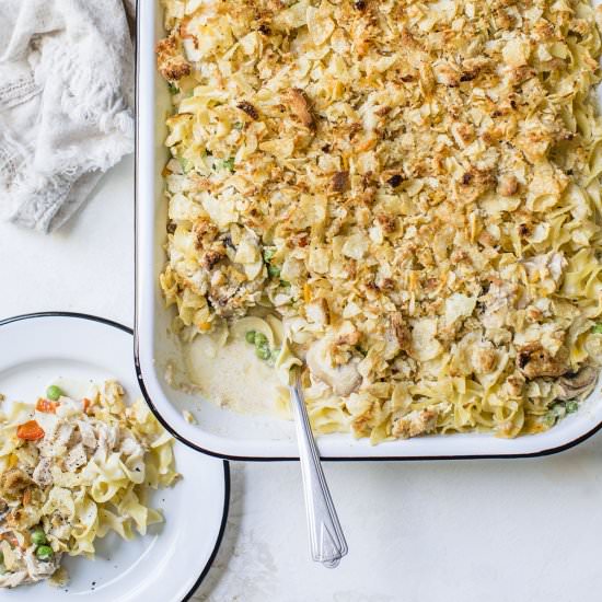 Tuna Noodle Casserole - Recipe photo by browneyedbaker
