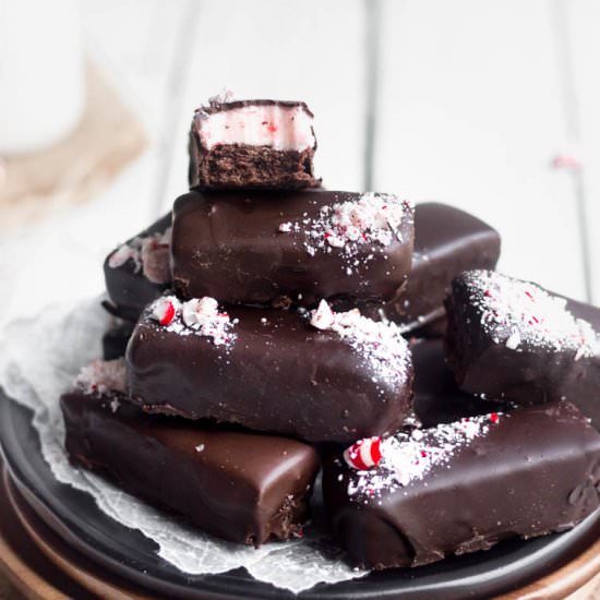 PepperMint Candy And Chocolate Bars - Recipe photo by OneSarcasticBaker