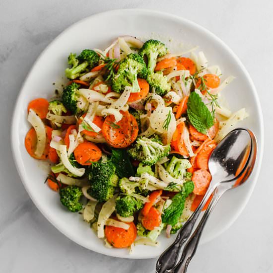 Italian Marinated Vegetables - Recipe photo by AimeeMarsLiving