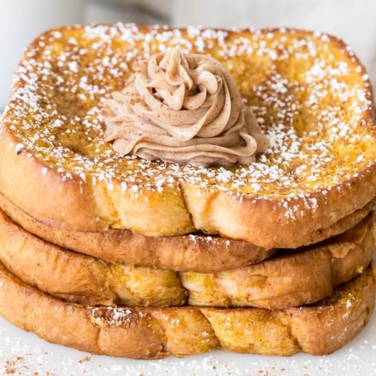 Pumpkin Spice French Toast - Recipe photo by ValentinasCorner
