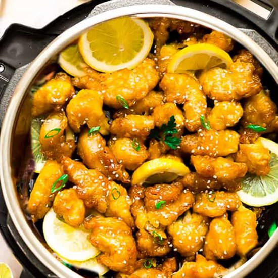Instant Pot Chinese Lemon Chicken - Recipe photo by LifemadeSweeter