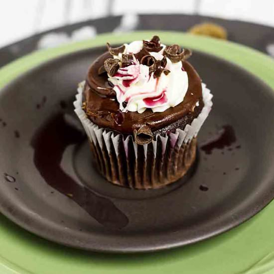 Red Wine Cupcakes - Recipe photo by seductioninkitchen