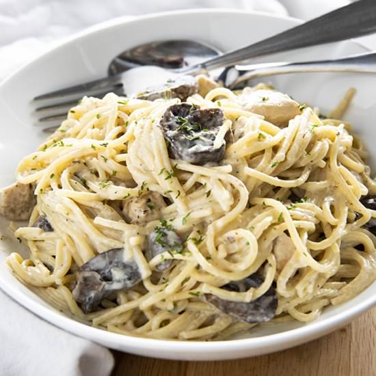 One Pot Chicken Tetrazzini - Recipe photo by TheSaltyMarshmallow