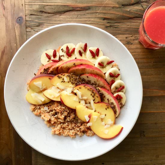 Quinoa Sweet Potato Bowl - Recipe photo by Kats Kitchen