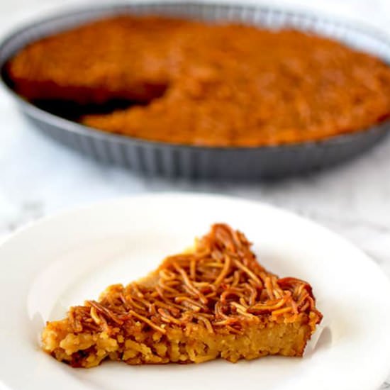 Yerushalmi kugel - Recipe photo by The Taste of Kosher