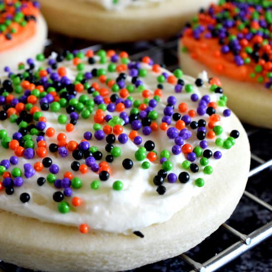 Lofthouse Halloween Sugar Cookies - Recipe photo by byronethomas